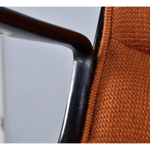 Orange Knoll Executive Chairs designed by Charles Pollock