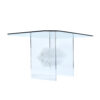 diamond prism lucite dining table