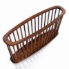 Arthur Umanoff walnut magazine rack