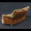 Modern sofa with rosewood panel shell