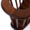 mcm walnut magazine rack