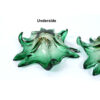 underside Murano glass dish