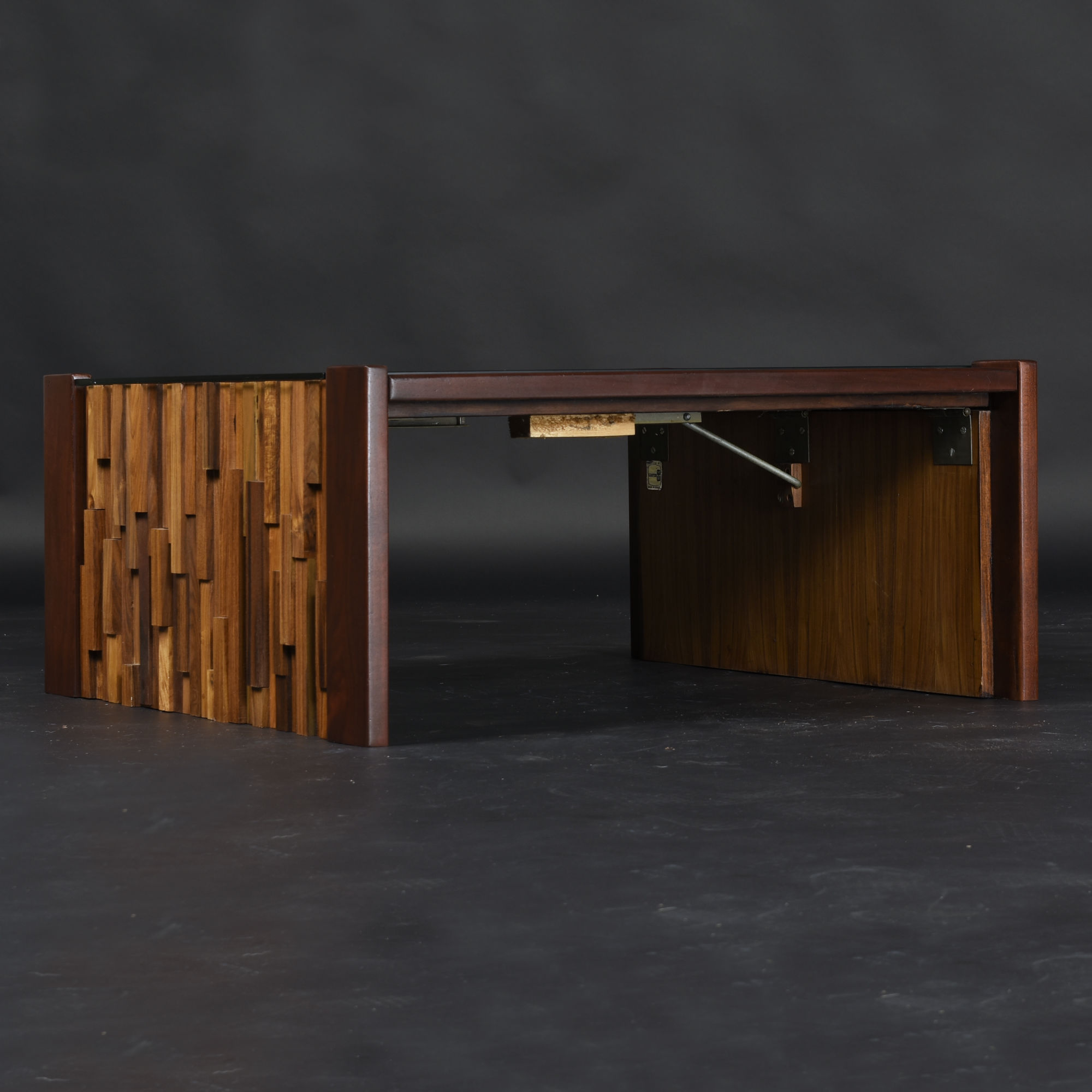 Percival Lafer Brazlian Modern rosewood end tables