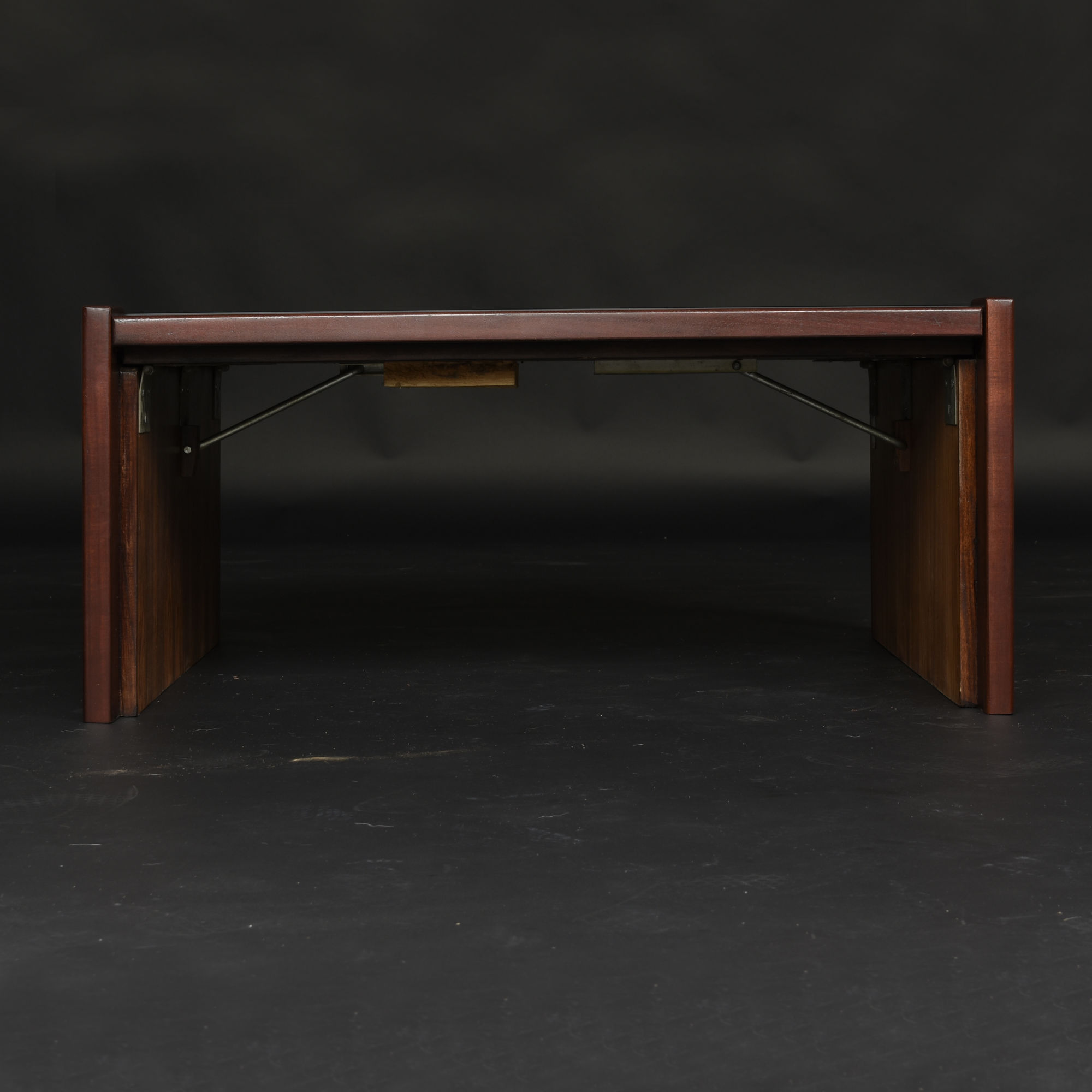 Percival Lafer Brazlian Modern rosewood end tables