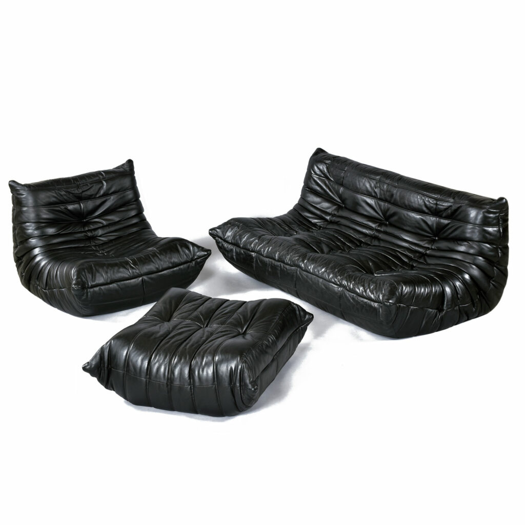 cassina-leather-togo-set-