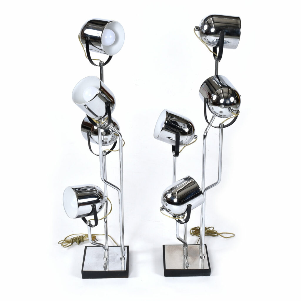 vintage-chrome-spotlight-lamps