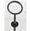 Round ring handle on top of minimalist modern side table