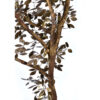 Tree trunk on Curtis Jere style metal tree sculpture