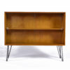 Heywood Wakefield maple china cabinet display case