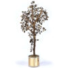 Large Curtis Jere style potted tree sculpture