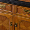 Brass handle campaign modern sideboard