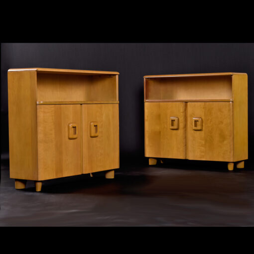 Heywood Wakefield bookcase cabinets