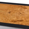 Beautifully figured wood grain on top of Pace Collection credenza