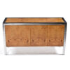 Post Modern burl credenza by Pace Collection