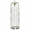 Mid Century Modern Bird Cage Raindrop waterfall floor lamp