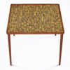 Danish Mosaic tile top end table