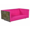 Adrian Pearsall pink Craft Associates loveseat