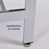 Milo Baughman chrome armchairs