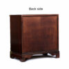 Back view of Asian rosewood chest