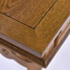 Detail on pecan wood desk