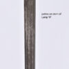 Stiffel floor lamp stem