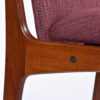 Screw holes on side of chair