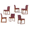 Vamdrup stolefabrik Danish teak dining chairs