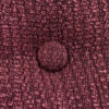 Plum fabric on Vamdrup stolefabrik Danish teak dining chairs