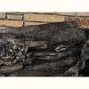 Wood and meta texture Finesse Originals wall art