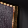 Vintage gold painting frame made of wood