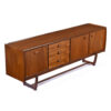Portwood teak Mid-Century Modern long credenza
