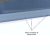 Flaws on bottom of frame