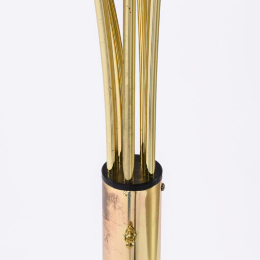 Wear on brass stem of Guzzini style 5 head arch lamp