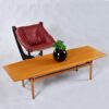 Ole Wanscher Danish teak surfboard coffee table