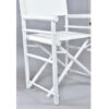white rattan directors chair
