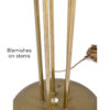 Wear on gold finish