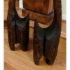 Splits in Witco carved cats