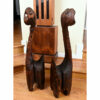 Witco tiki cat sculptures