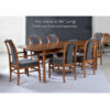 Vintage 1960s Mid-Century Modern dining set with 6 chairs