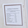 Broyhill Chapter One green dresser certificate of authenticity