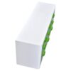 White laminate top and wood body green drawer dresser by Broyhill