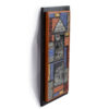 David Holleman Mid-Century Modern Mosaic Tile Art Panel with Sgraffito Illustrations - Image 5