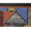 David Holleman Mid-Century Modern Mosaic Tile Art Panel with Sgraffito Illustrations - Image 7