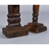African carved sculptures base