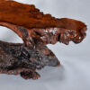 Rustic live edge wood slab coffee table