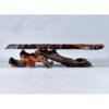 Rustic live edge wood slab coffee table