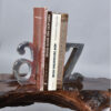 Eicholtz style A to Z Bookends Made of cast aluminum
