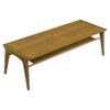 Drexel Profile coffee table designed by John Van Koert
