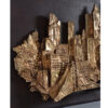 Detailed look at Finesse Originals Brutalist 1970s wall art