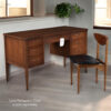 Mid-Century Modern Broyhill Saga desk with file drawer